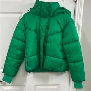 GAP Kids Emerald Puffer Coat